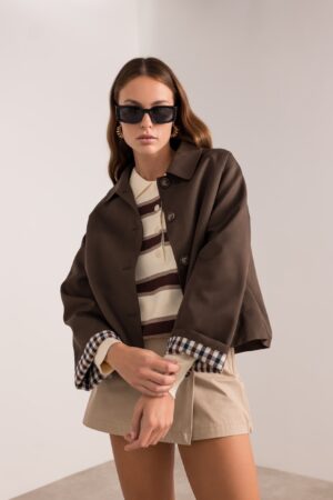 מעיל קצר Chloé | חום