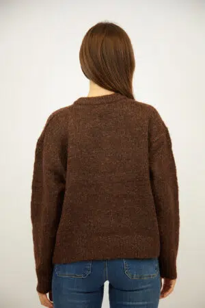 סריג טקסטורל Zoé | חום