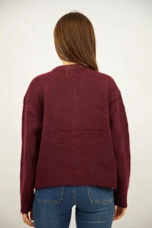 סריג טקסטורל Zoé | בורדו