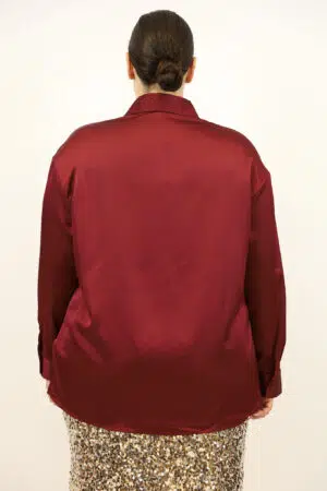 חולצה סטאן Donna | בורדו