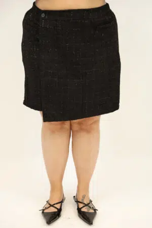 חצאית מיני Claire | שחור