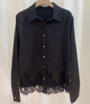 חולצה תחרה Sofia | שחור – BY-YD009-5-BLACK