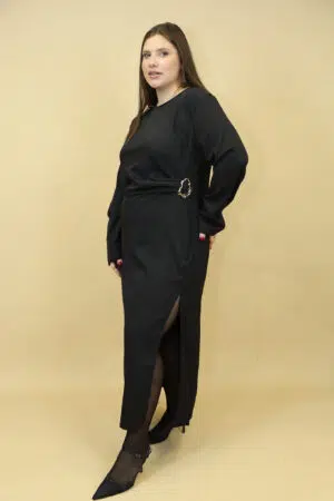 שמלה מקסי Talie | שחור