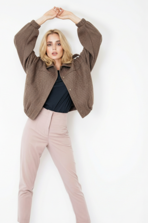 מעיל ג’קט Axelle | קפה – JSM-JS1173-CAFE