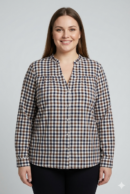 חולצה Manon | קפה – ML-1052-5-2613-CAFE