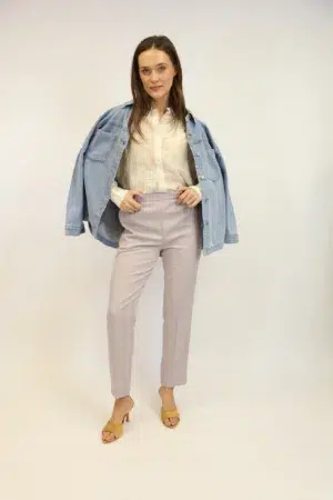מכנסי סיגר Katy | אפור – EDN-6608-GREY