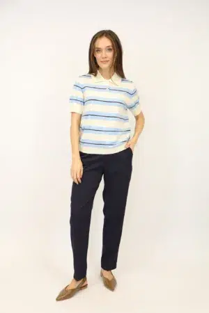 מכנסי סיגר Katy | נייבי – EDN-6608-NAVY