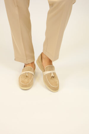 נעלי מוקסין קלאסיות Elina | בז – IDL-1502-BEIGE