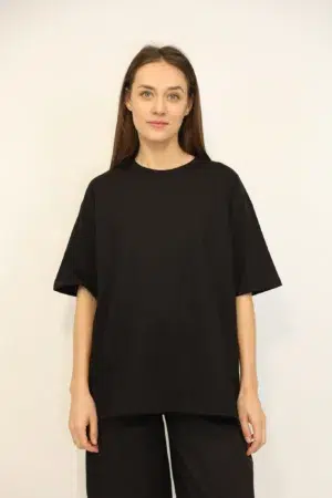 טי שירט Manon | שחור – IV-PR8008-BLACK