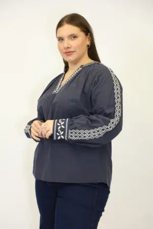 חולצה Laura | כחול