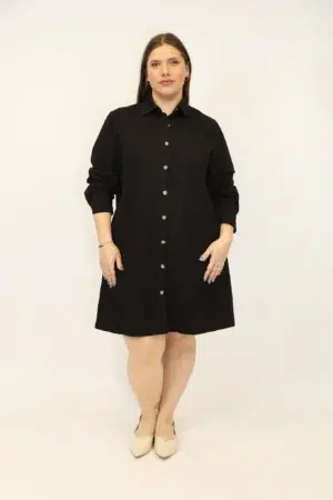 שמלה Dorine | שחור – ML-M975-5-2255-BLACK