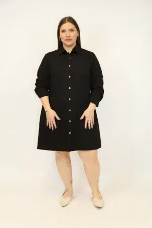 שמלה Dorine | שחור
