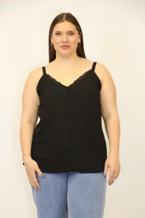 גופייה Iris | שחור – MLY-80555-BLACK