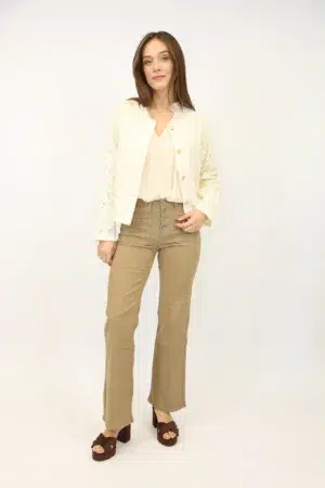 גינס Flare Sophie | אבן – NC-P139-65-TAUPE