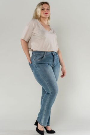 מכנסי גינס Straight Mila | כחול