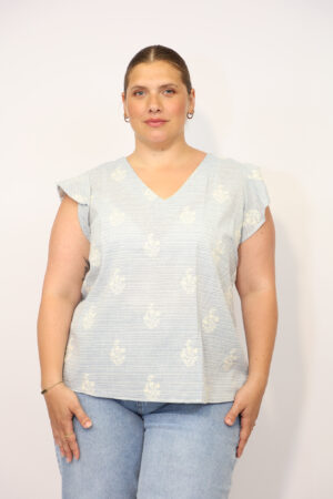 גופייה Nina | כחול – ML-416-5-1786-BLUE